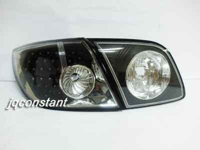 Crystal LED Tail Lights BLACK for 2003-2009 MAZDA 3 BK AXELA 5