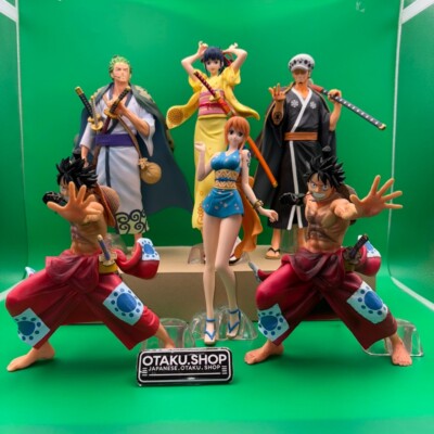 One Piece Wano Country Arc - First Act Ichiban Kuji Figur Bandai Set