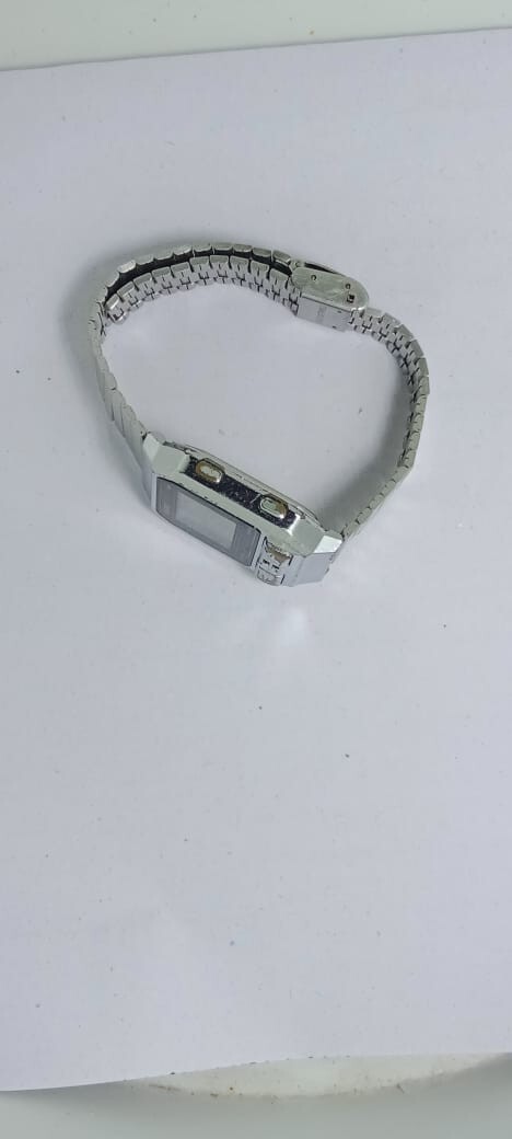 Vintage Casio Data Bank Phone Dialer 555 Dba-800 Wristwatch Vintage Casio Data Bank Phone Dialer 555 Dba-800 Wristwatch