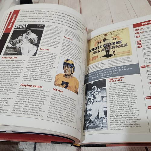RARE ESPN Sports Century ~ Hardcover ~ Coffe Table Book - Imagen 13 de 14