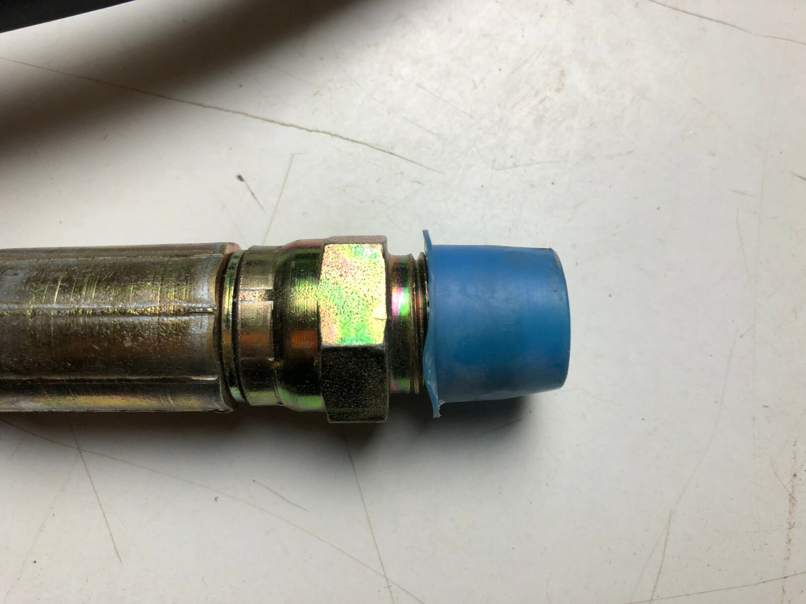 1/2" x 60" Goodyear Hydraulic Hose Assembly NPT Male Swivel 2000 psi 5