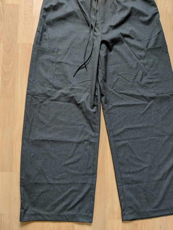 Weekday Damen Hose grau Größe L - Bild 2 von 4