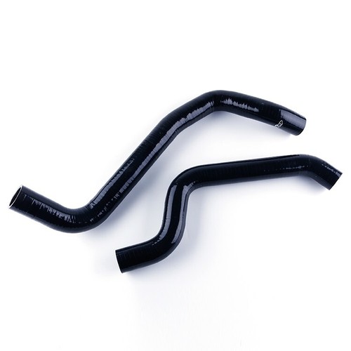 Silicone Radiator Coolant Hoses For Mitsubishi 3000GT 91-99 Dodge Stealth Black - Picture 8 of 10
