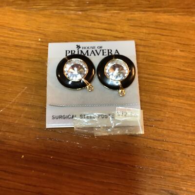 House of Primavera Earrings 80 s Glam 