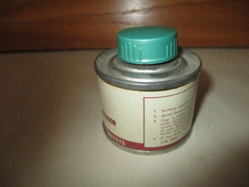Vintage FORD FOMOCO USA 3oz Color Patch Green M-2J-538 Paint Can Tin (Unusable) - Picture 2 of 10