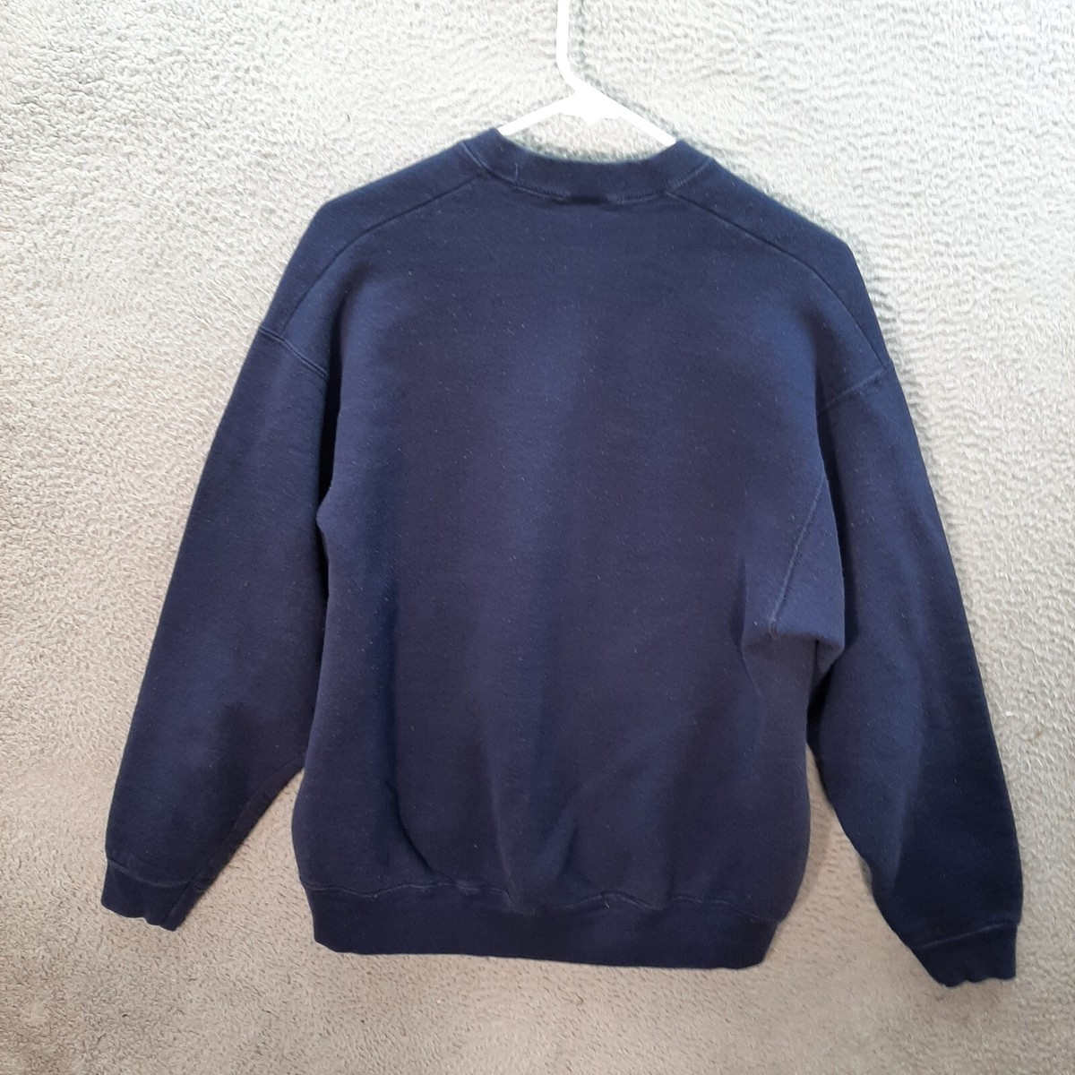 80s fruit of the loom sweat USA製 地球 Vintage Fruit Of The Loom Sweater Adult Extra Large Blue