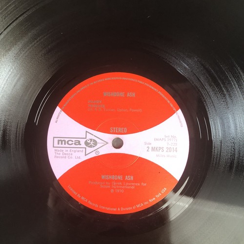 LP VINYL WISHBONE ASH SELF TITLED DEBUT ALBUM MKPS 2014 UK IST PRESS EX+/EX+ - Picture 15 of 17