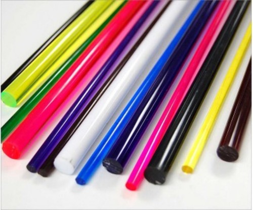 Fluorescent Fiber Optic Rods - Your Pick Size and Color 1 Meter Long - Bild 4 von 17