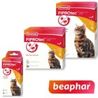 Cat Flea Treatment BEAPHAR FIPROTEC Spot On Flea / Tick Solution Cats over 1kg