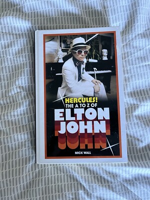Elton John A To Z Hercules Hardback Book