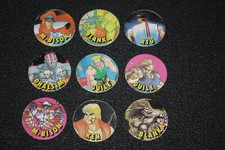 9 Street Fighter 2 Floppy Caps Pogs Capcom Ku...