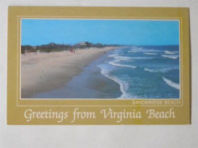 Virginia Beach, Virginia VA ~ Greetings Sandpiper Beach