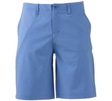 30 Salt Life Mens Transition Hybrid Chambray Blue Performance 10" Board Shorts