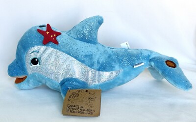 Go Bright Ahead - Girl Scout Cookie Rewards, Coral The Dolphin Plush, 15  Toy