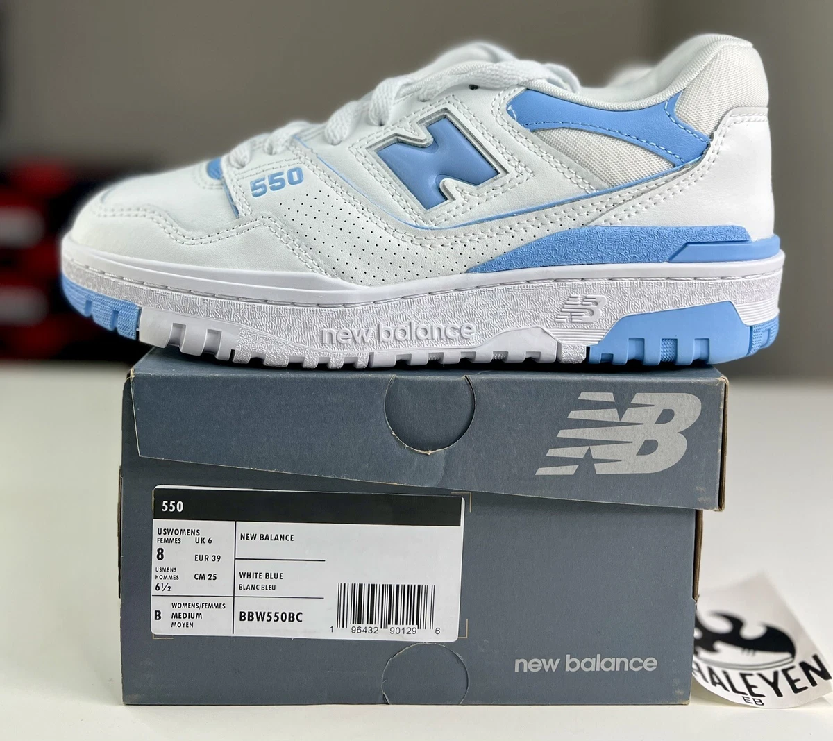 New balance bleu clair cheap