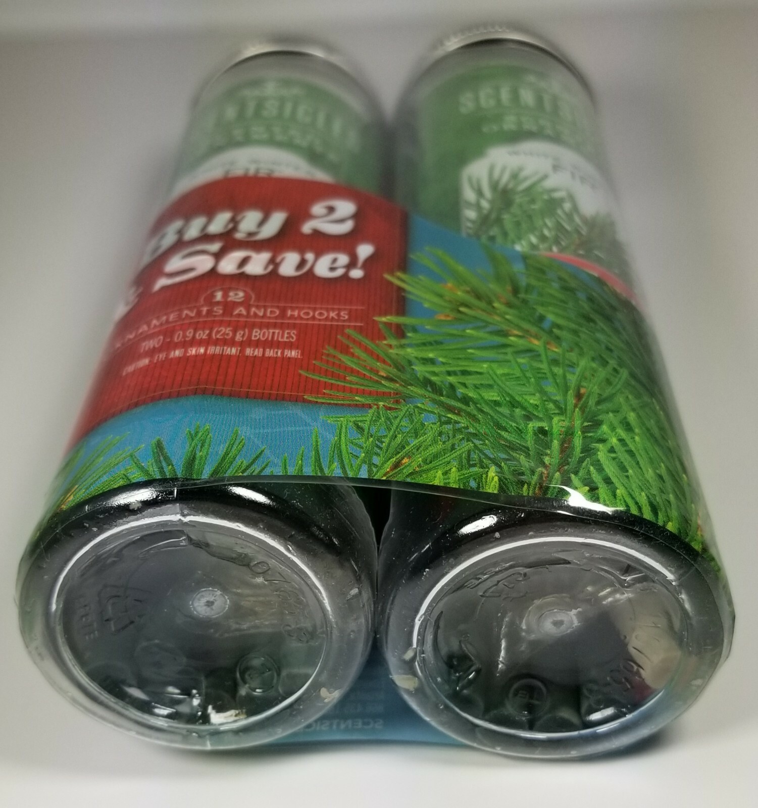 Christmas Scentsicles White Winter Fir Scented Ornaments 2 Pk (12