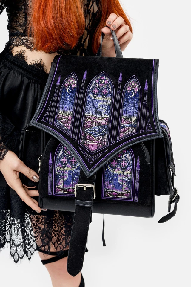 Mochila Restyle Gothic Witchy - Northern Lights - Foto 4 de 4