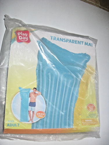 NIP Pool Inflatable Vinyl Air 1985 TANNING Mattress 27x72 | + 2020 PlayDay 24x66 - Picture 3 of 4