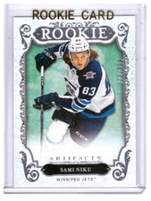 Sami Niku 2018-19 Artifacts Rookie Card #175 /999