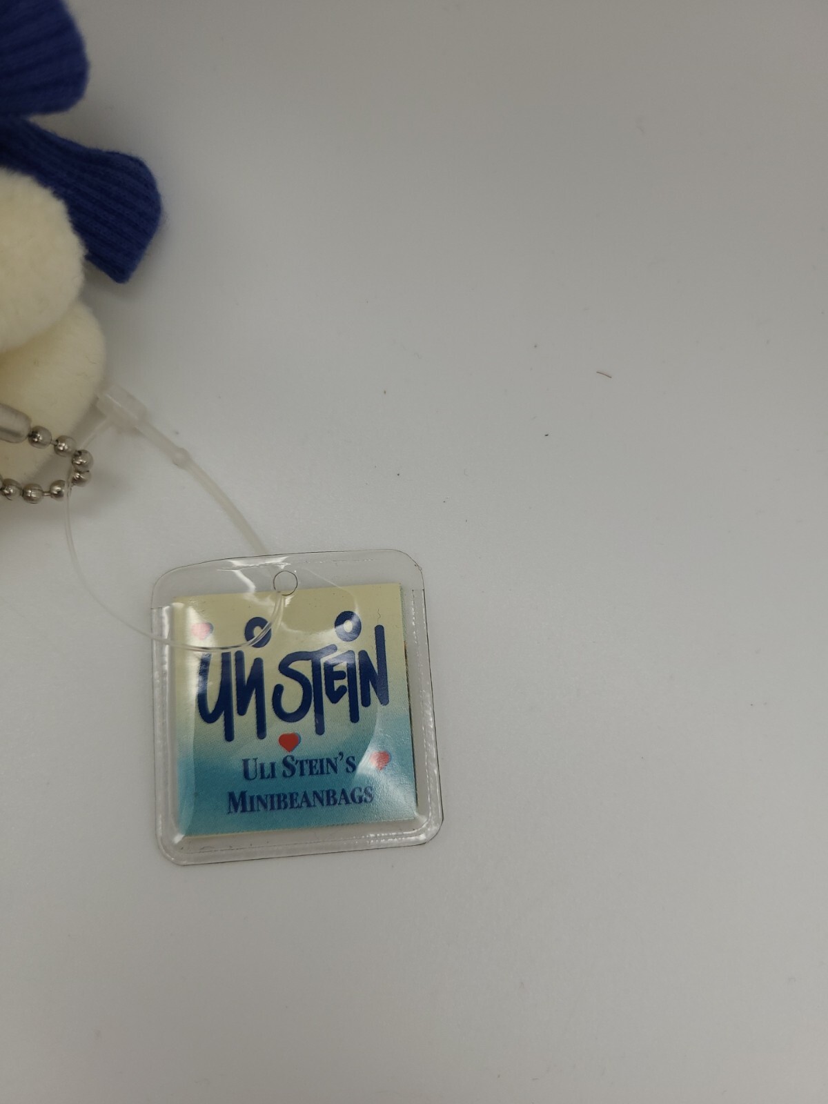 Thumbnail - Uli Stein - Bean Bag - Anhänger - Bär - Blauer Schal - Neu - Mit