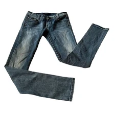 VIGOSS STUDIO The Delancy Skinny Low Rise Stretch Blue Jeans Women's Size 25