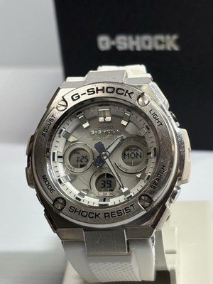 Casio G-Shock G-Steel GST-W310-7AJF Solar Watch White New Belt From Japan
