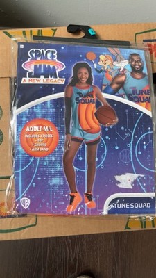 Space Jam: A New Legacy Tune Squad Adult M/L Costume 3-Piece Jersey Shorts Band