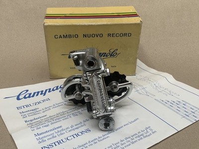 VINTAGE CAMPAGNOLO NUOVO RECORD SCHALTWERK MECH (PAT.79) M/BOXED - L'EROICA