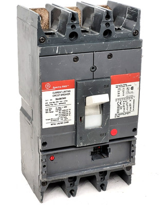 SGLA36AT0400 GE 400A Max 600V No Plug Circuit Breaker -Next Day Option -Repaired