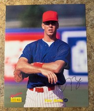 Tim Belk Auto 1994 Signature Rookies 8x10 Card - Cincinnati Reds