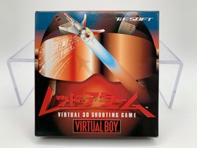 RED ALARM Japan Virtual Boy With Box + Manual EXCELLENT CONDITION VB0001