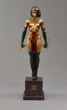 CS Moore Studio and David Mack's Kabuki faux bronze statue # 91 ! RARE!