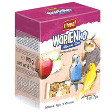 Vitapol Wapienko XL Apfel Kalksteinw&uuml;rfel Kalziumsnack f&uuml;r Papageien 190 g
