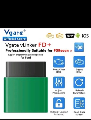 Vgate vLinker FD ELM327 FORScan für Ford Scan Bluetooth 4.0 WLAN ELM 327 OBD2 