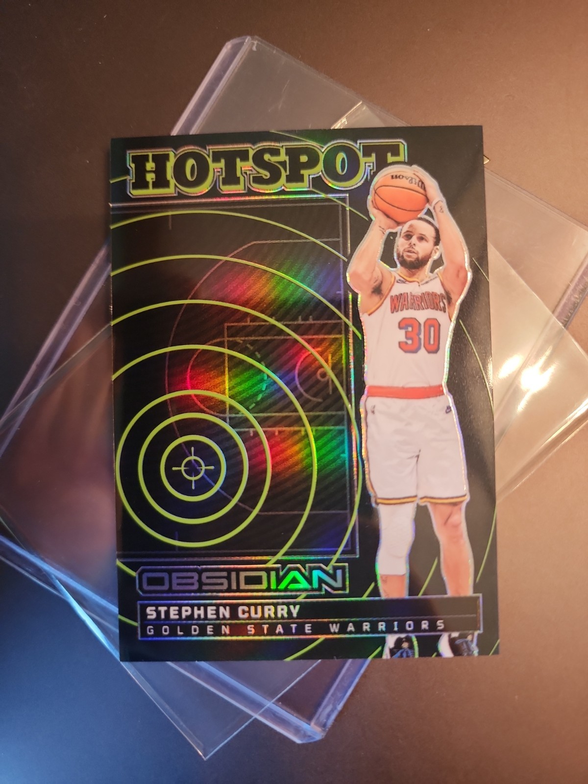 Panini Obsidian 2024-25 Stephen Curry Warriors Hotspot #20 Serial /125