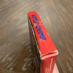 World Champ Boxing NES (Nintendo Entertainment System) including manual - RARE