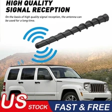 7" Short Antenna Mast Radio for JEEP WRANGLER JK/JL 2007-2023 GLADIATOR 2020-23