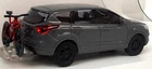Busch NEW HO 1/87 Scale FORD Escape (Kuga) SUV Truck in Dark Gray with Bike Rack