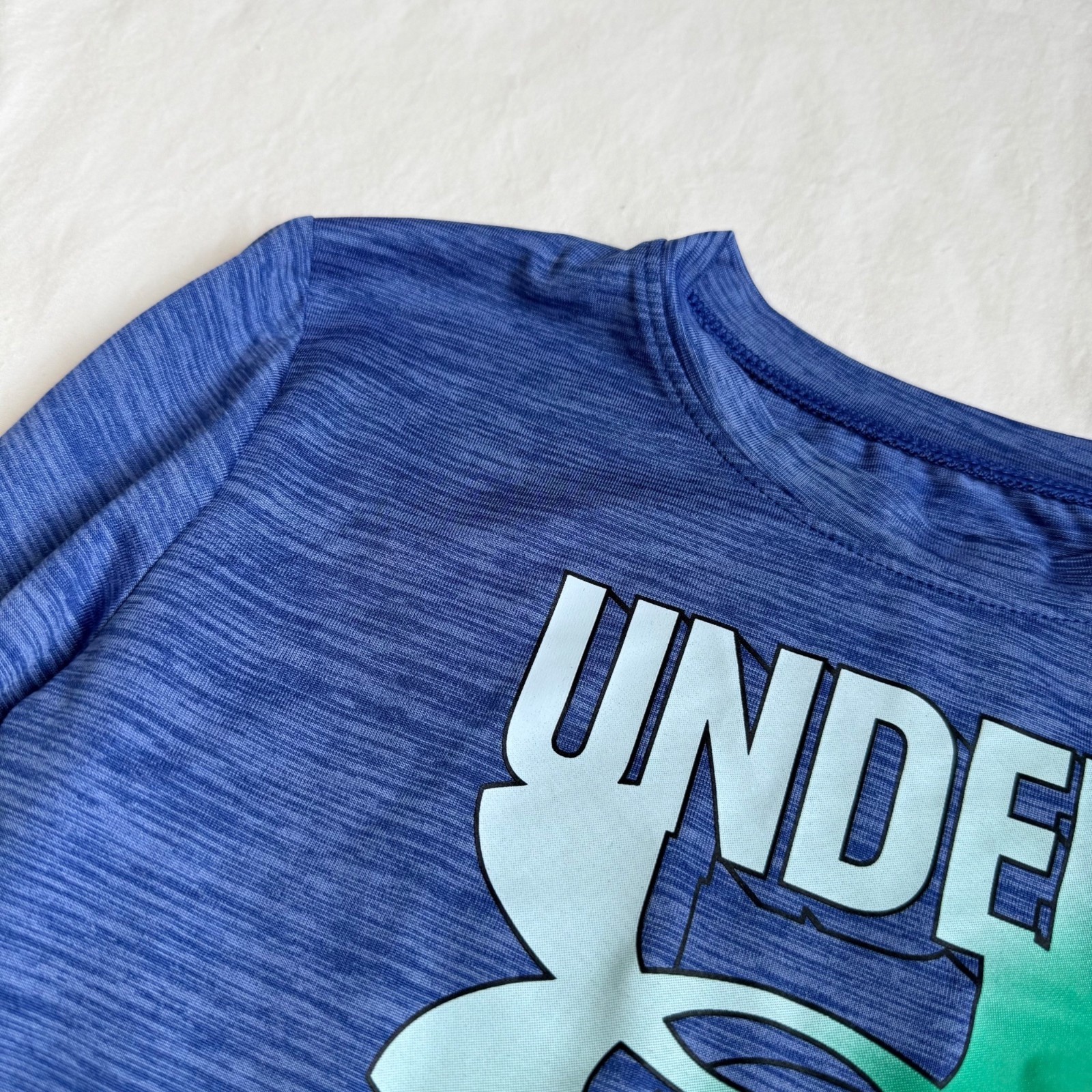 Under Armour Youth Long Sleeve Blue Shirt Bundle Loose Fit YSM thumbnail 9