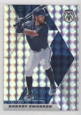 2021 Panini Mosaic Mosaic Prizm Dansby Swanson #23 1c7