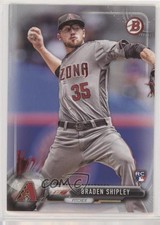2017 Bowman Silver 211/499 Braden Shipley #83 y0i
