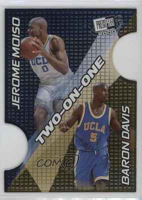 2000 Signature Edition Two On One Baron Davis Jerome Moiso #TO3B Rookie RC 14co