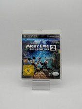Disney Micky Epic Die Macht Der 2 - Playstation 3 PS3 - Deutsch - OVP Anleitung
