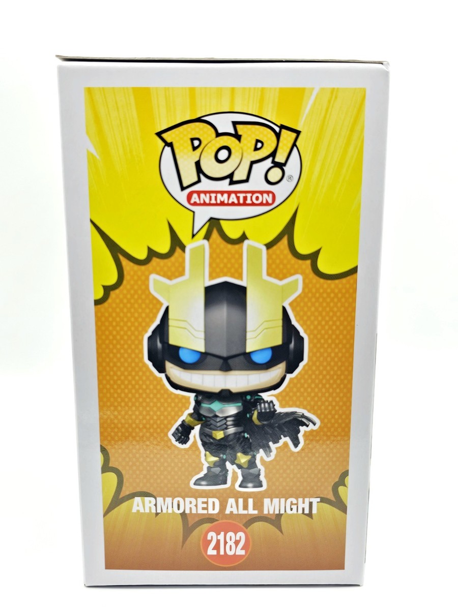 My Hero Academia Armored All Might Metallic Funko Pop! #2182