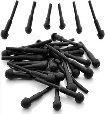 100pcs/lot Scissors Rubber Replacement Rubber Bumper Hair Black