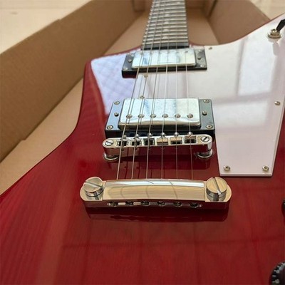 Local Warehouse, Red Shaped Electric Guitar, Rock Style, Free Shipping