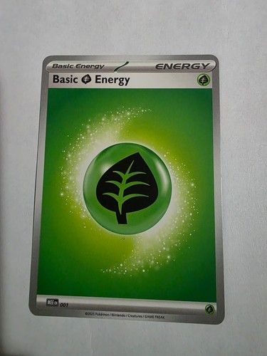 Pokemon Mega Evolutions Grass Energy regular 001