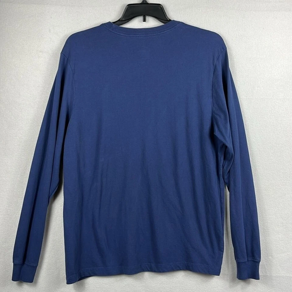 Nike The Nike Tee Dri Fit Nike Trail Running Long Sleeve Mens Size XL Blue - Image 2 of 4