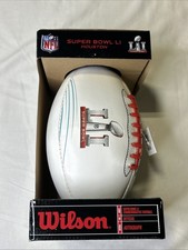 Super Bowl 51 Houston Fútbol Conmemorativo Wilson Nuevo En Caja E3
