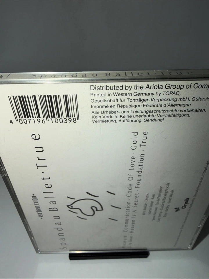 Spandau Ballet - True (CD, 1983) Chrysalis Records - Bild 4 von 4